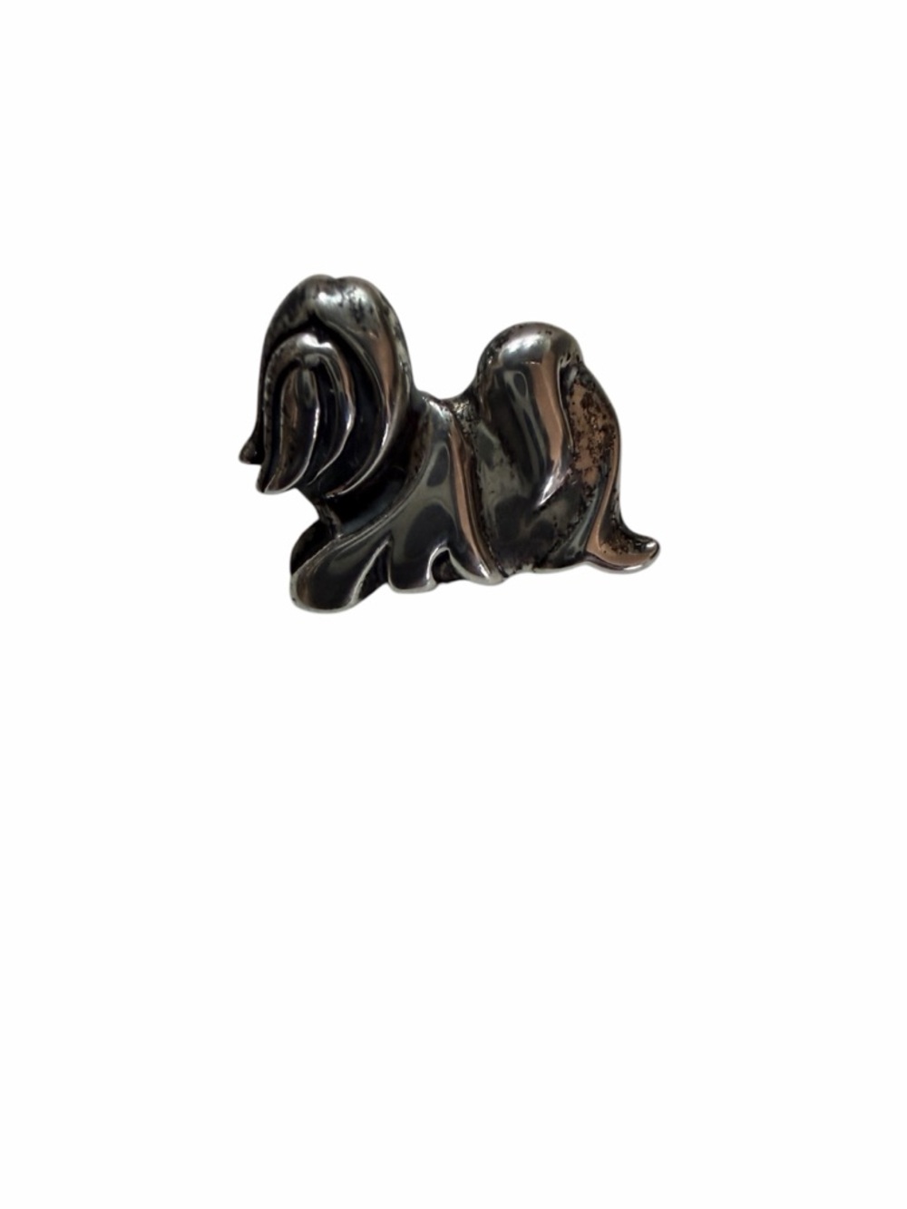 John Hardy 2006 Year of‎ the Dog Lhasa Apso Sterling Silver Pin